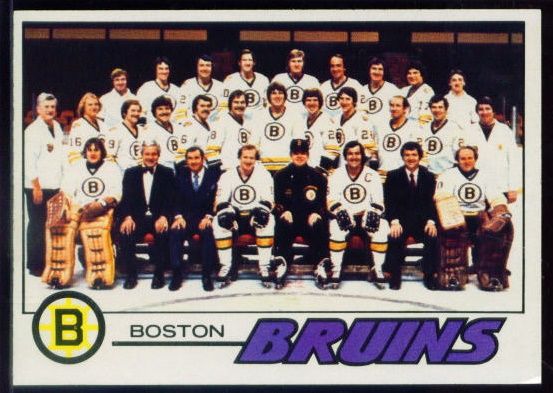 72 Boston Bruins Team